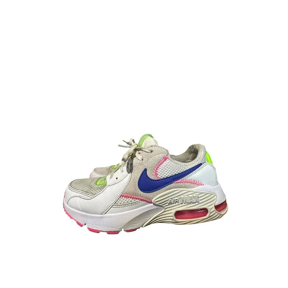Nike Air Max Excee Lifestyle Shoe Woman’s Size 7 White Indigo Pink 2019 Running